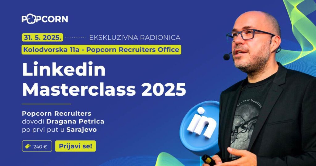 Dragan Petric, LinkedIn ekspert, dolazi u Sarajevo.
